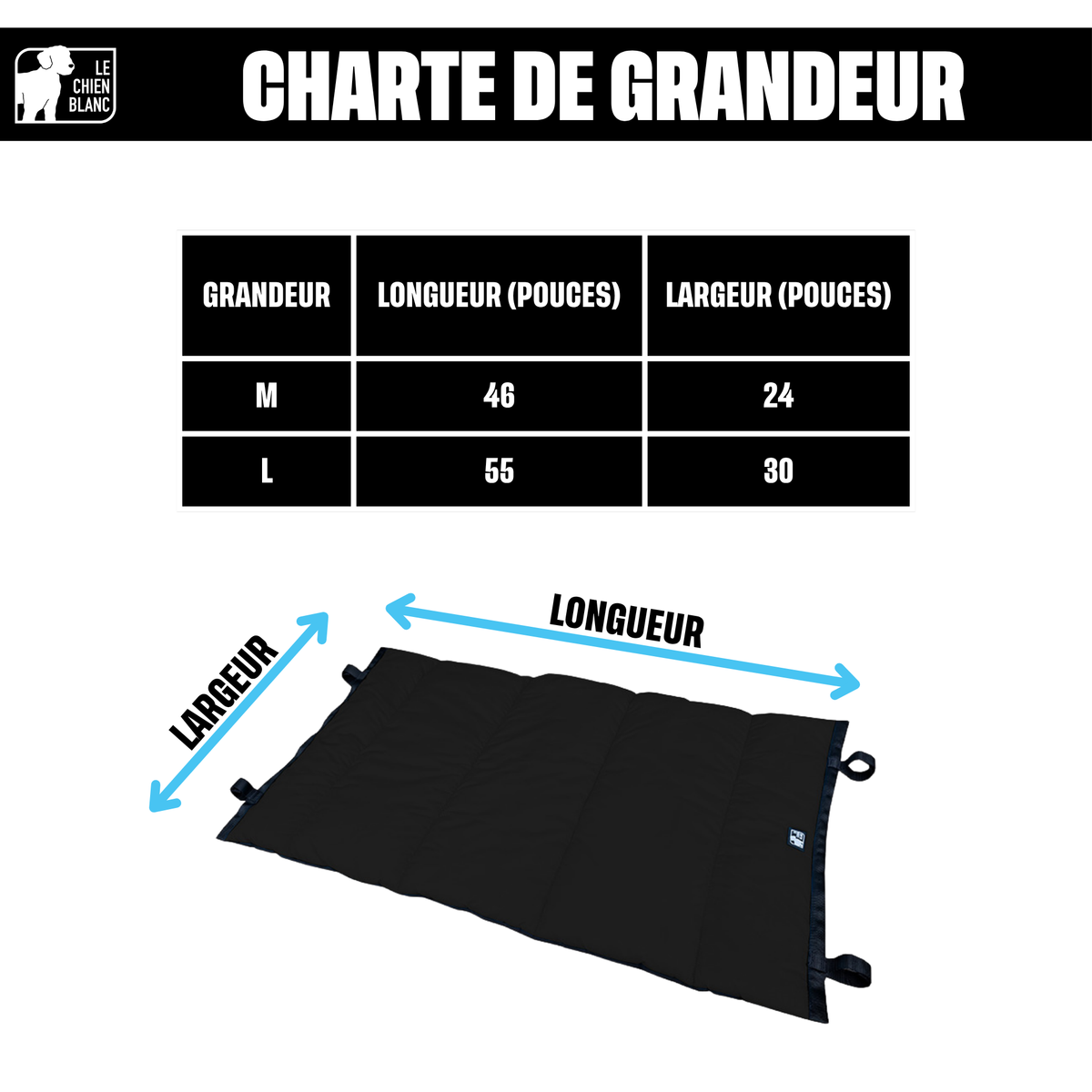 Charte de grandeur