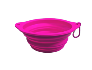 Bol pliable chien rando callapsible dog bowl silicone