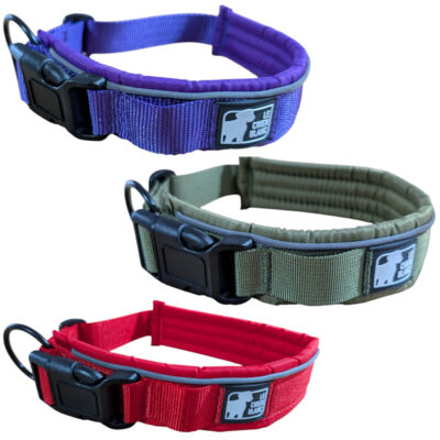 Collier rembourré à clip